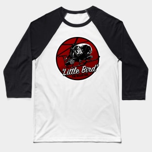 MH-6 Little Bird Patch Baseball T-Shirt